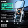 Автомобильный держатель Wekome WP-U208 Vanguard Series Mechanical Transparent Wireless Charging Car Holder [Gray]